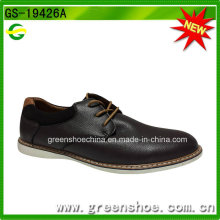 Zapatos Oxford de los hombres elegantes del estilo británico de la fábrica de China